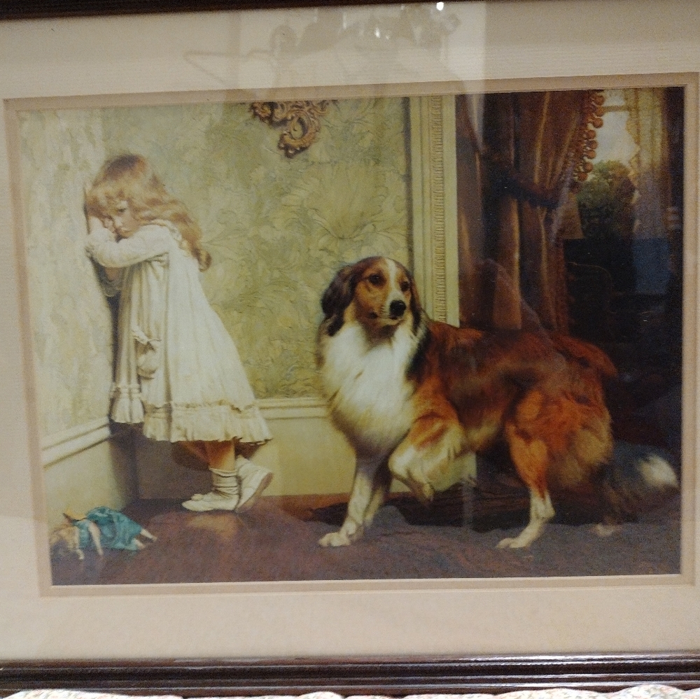💥 Little Girl and her dog picture